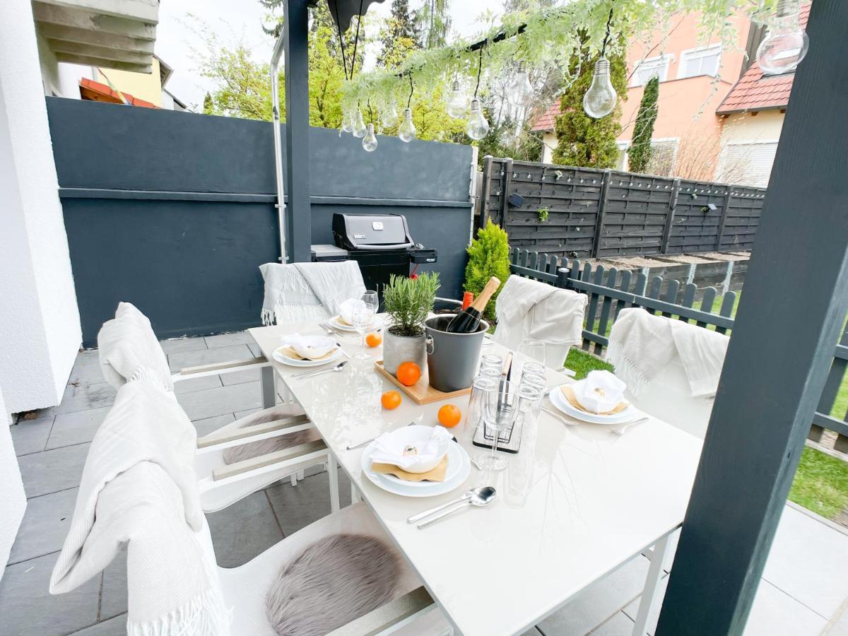 M-Style 01 Apartment Mit Terrasse Und Gasgrill, 24H Self-Check-In, Free Parking, Netflix Nuremberg Exterior photo